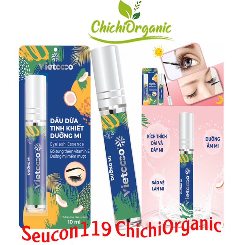 Mascara Dầu Dừa / Chuốt Mi Dầu Dừa Nguyên Chất Ép Lạnh Vietcoco