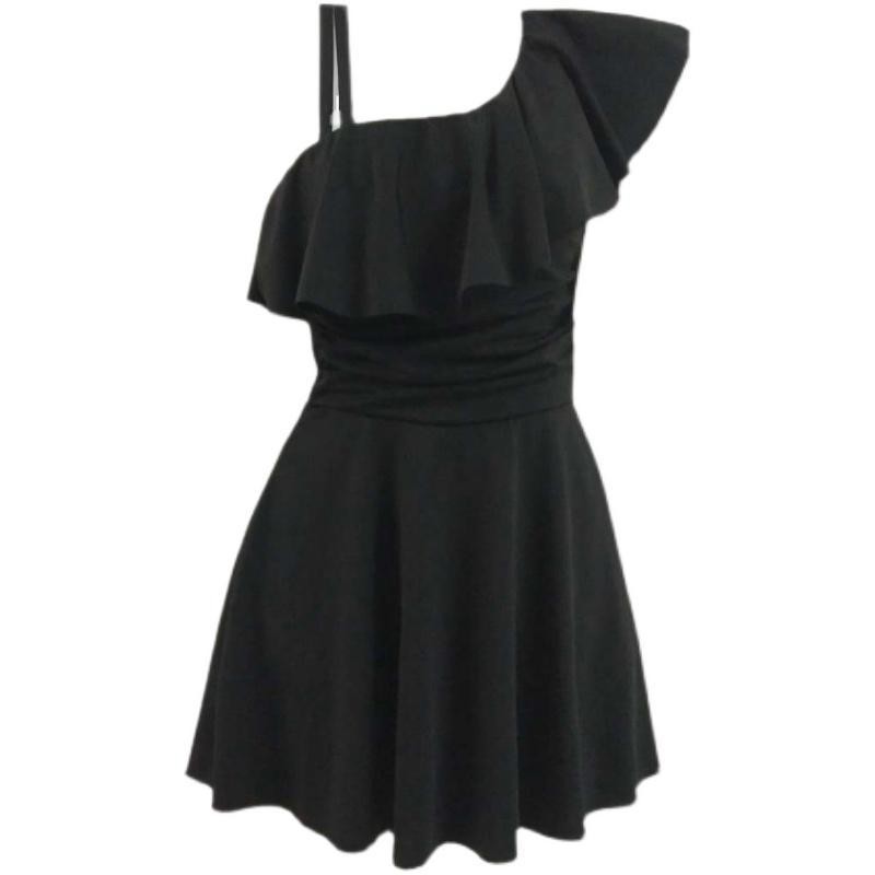 Tủ đựng & Hộp lưu trữÁo tắm một mảnh suối nước nóng màu đỏ khoét xẻ tà kiểu mới 2021 Phiên bản Hàn Quốc của bộ b