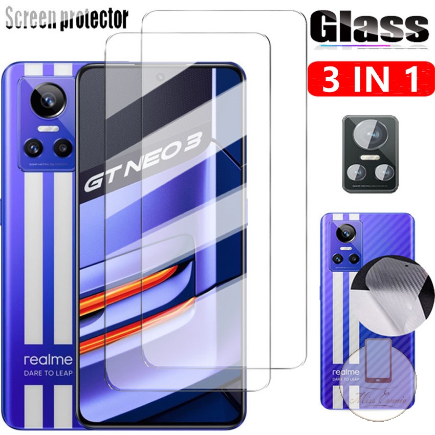 Kính Cường Lực 3 Trong 1 Cho realme 11 9i 8i 8 9pro + 8pro c31 c35 c25s c21y c25 c12 c21 7i 6i c17 c11 2021 c15 c1 c2 c3 7 6 5 5s C21C21 Miếng Dán Chống Trầy Xước Chuyên Dụng Cho Xe Hơi