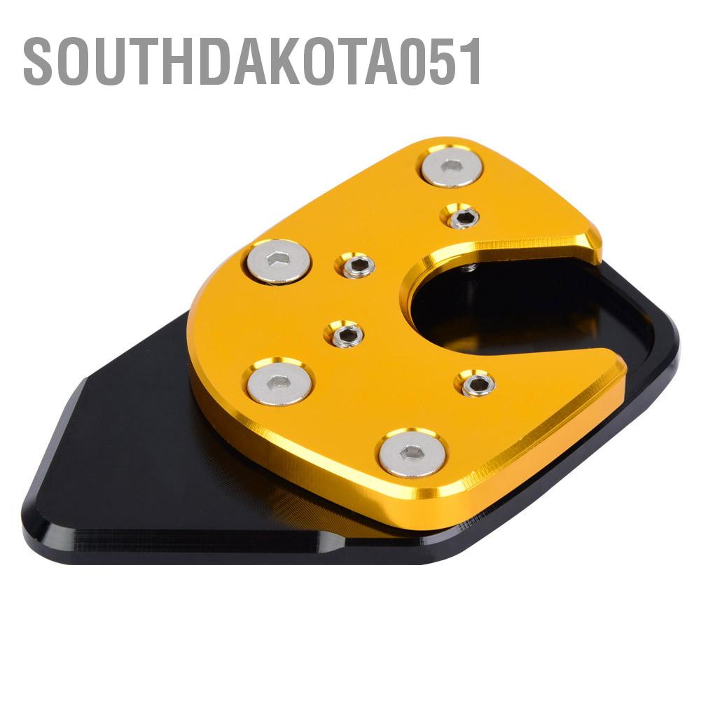 Southdakota051 Motorcycle Anti-slip Side Stand Kickstand Extension Pad Enlarge for Honda NC750X/X-ADV 17-19