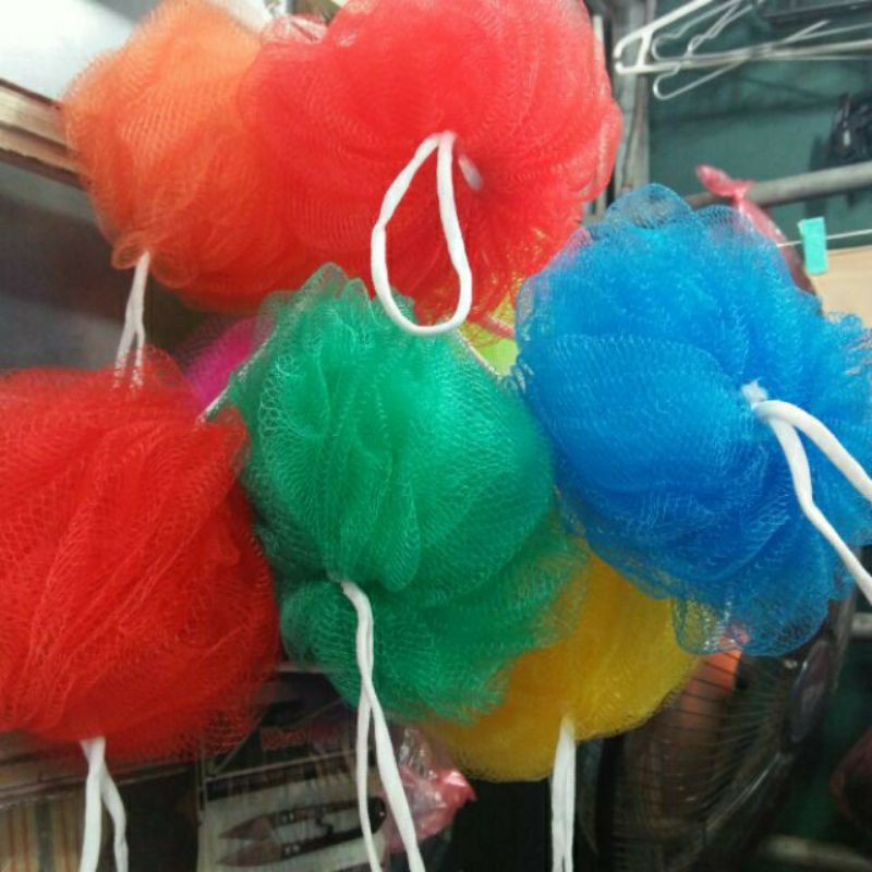 Bông tắm, bông tắm chà lưng