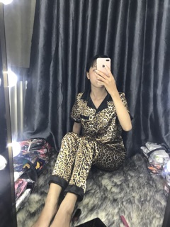 Bộ ngủ lụa satin