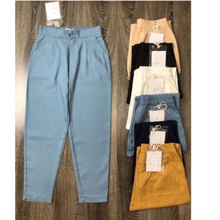 Quần baggy đũi linen mẫu mới nhất 2020 Đẹp