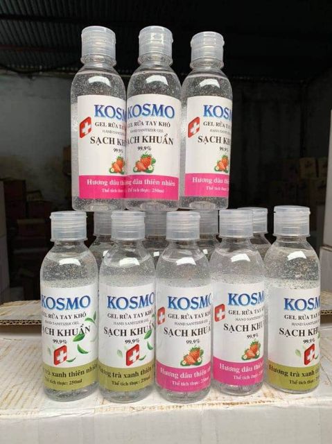 NƯỚC RỬA TAY KHÔ KOSMO 500ml tiện dụng hàng chuẩn