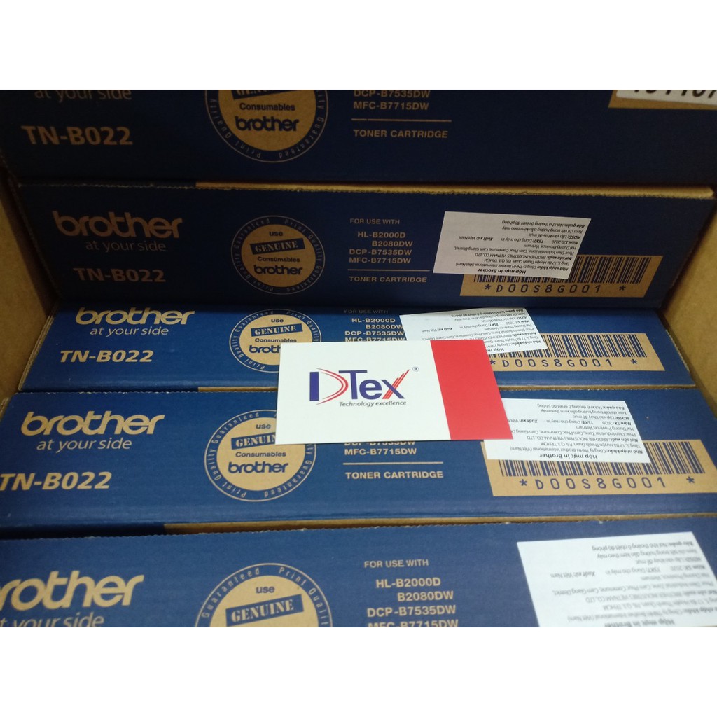 Mực in Brother TN-B022 Black Toner (TN-B022) - Hàng Chính Hãng