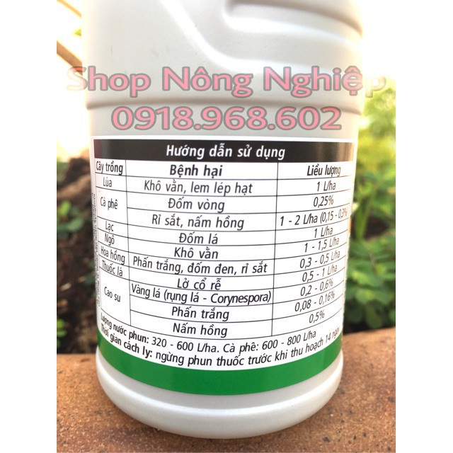 [SIEURE] Anvil 5SC thuốc trừ nấm bệnh hại cây trồng hàng đẹp, phân phối chuyên nghiệp.