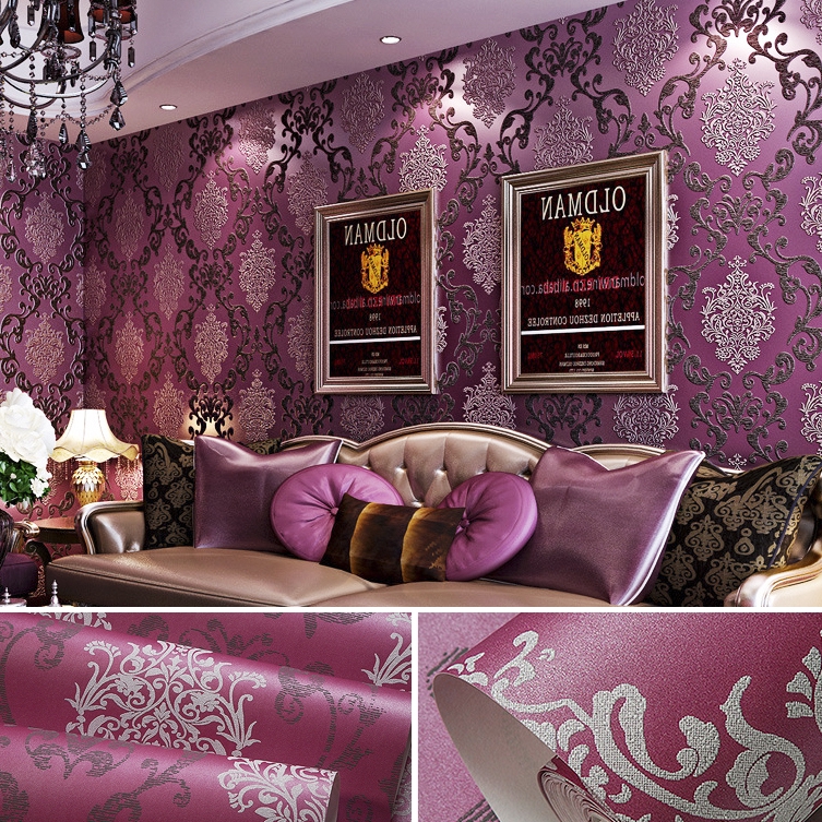 Giấy Dán Tường 3d Trang Trí Phòng Khách