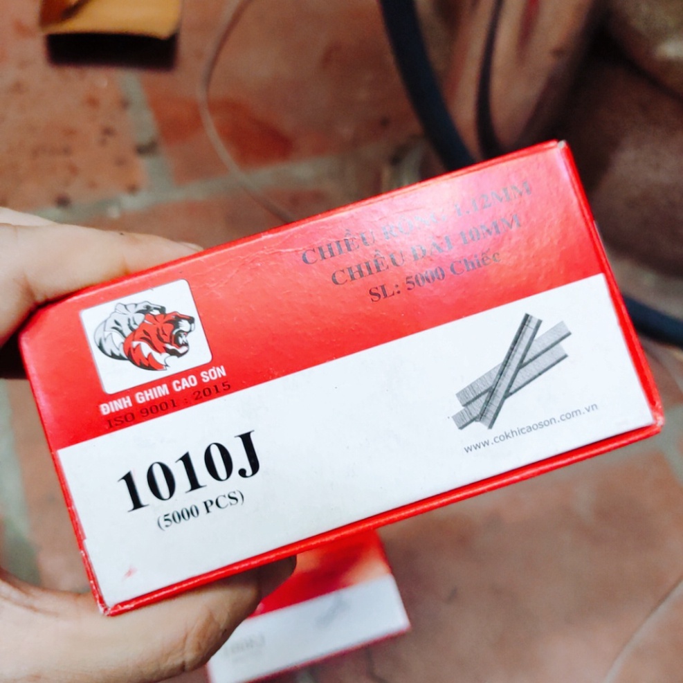 Súng ghim hơi U 1013 và phụ kiện, súng ghim gỗ, ghim yên xe máy