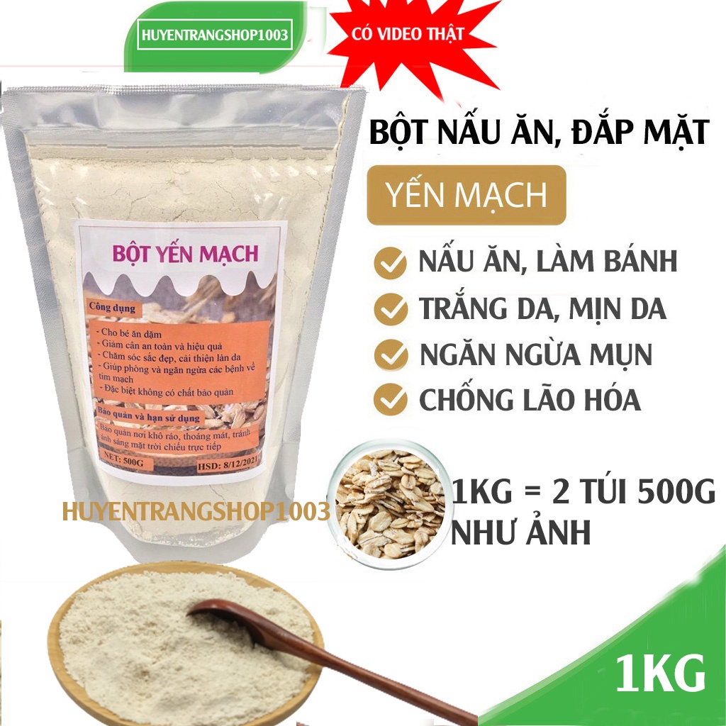 1kg yến mạch Úc nguyên chất giảm cân