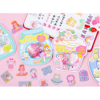 😍😍😍 Sticker vỉ bé gái Nana 😍😍😍
