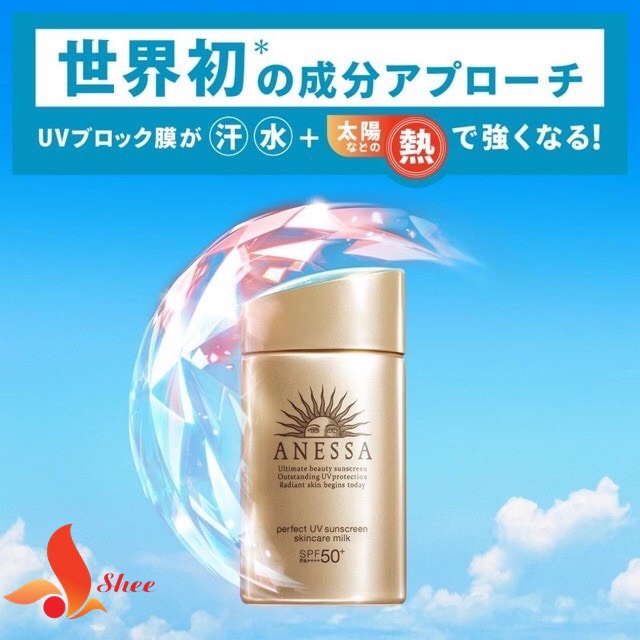 (Bản giới hạn) Sữa chống nắng anessa Shiseido Nhật Bản