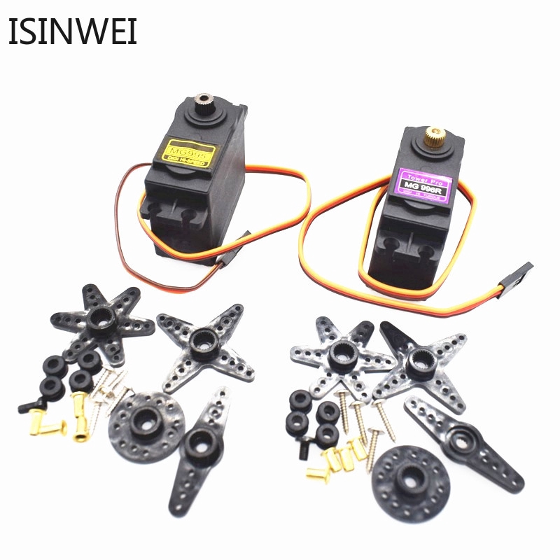 Bánh răng Servo kim loại 13KG 15KG MG995 MG996 MG996R dành cho xe hơi điều khiển từ xa Futaba JR/tàu thuyền/máy bay