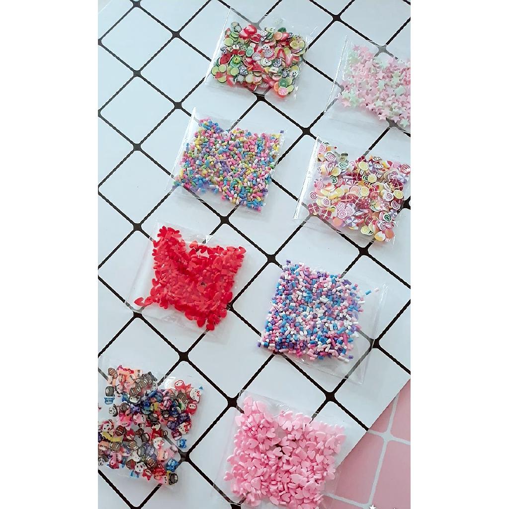 Cốm Làm Slime - Combo 8 gói