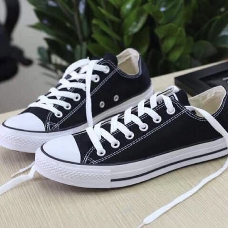 🔥[FULL BOX, TAG] Giày Converse Classic Thời Trang Màu Đen - Trắng Đủ Size Nam Nữ Kèm Hộp