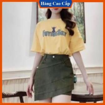 Chân váy kaki đắp chéo sang chảnh, mẫu cực hót mới xuất hiện trên thị trường. | BigBuy360 - bigbuy360.vn