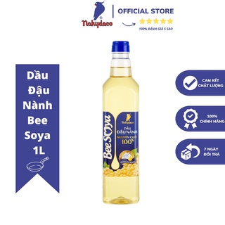 Dầu Đậu Nành Bee Soya Nakydaco 1L– Dầu Ăn Con Két Chính Hãng – Nguyên Chất 100% – Tốt Cho Tim Mạch.