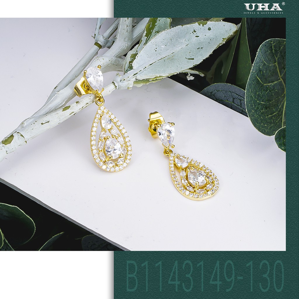 Bông tai nữ thời trang Hàn Quốc cao cấp UHA - [Rẻ Vô Địch]