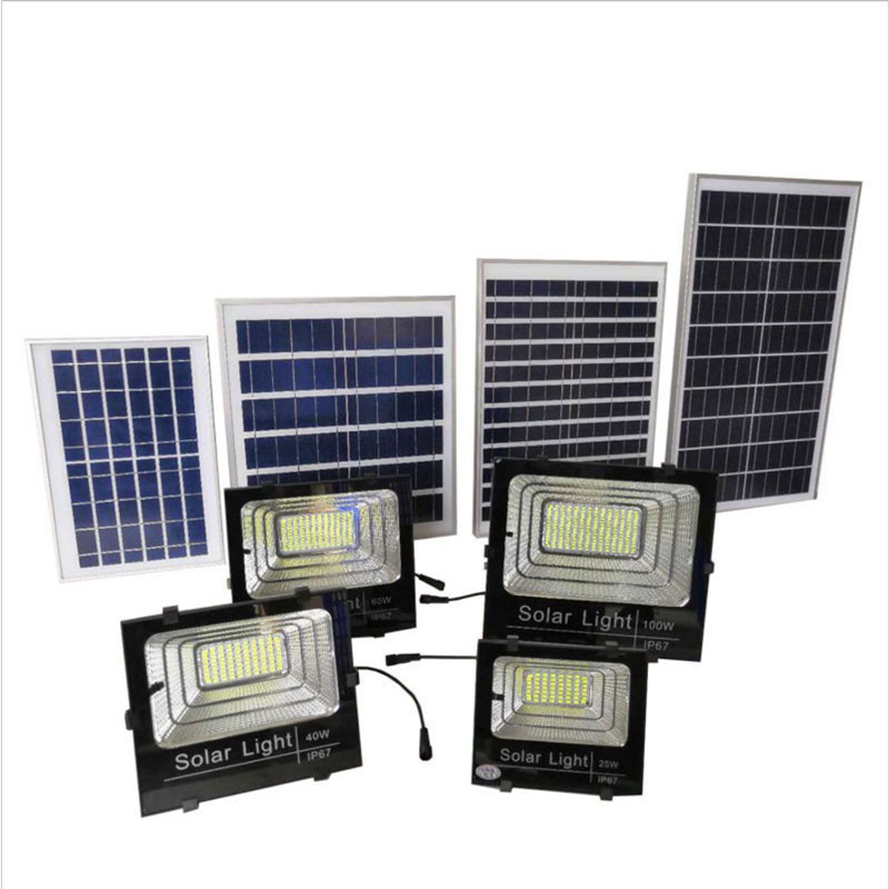 ĐÈN LED NĂNG LƯỢNG MẶT TRỜI SOLAR LIGHT ĐÈN CHIẾU SÁNG NGOÀI TRỜI KHÔNG CẦN ĐIỆN CHỐNG THẤM NƯỚC 25W/40/60W/100W vt160A