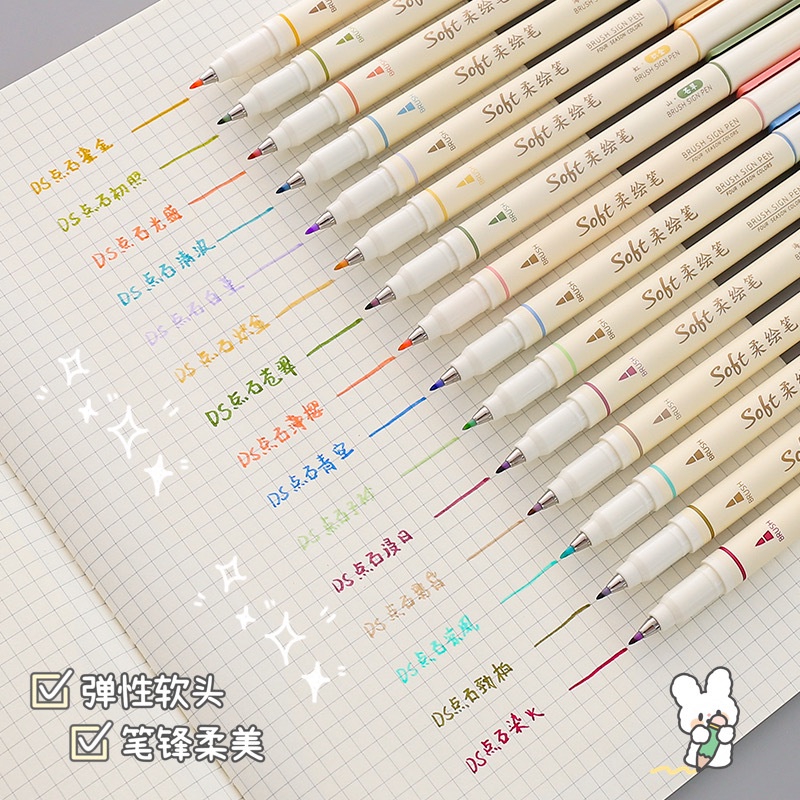 Set 3 Cọ Vẽ Mềm Mại Chuyên Dụng Cho Viết Thư Pháp