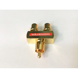 RẮC CHIA RCA 1 RA 2 MONSTER  (1 CHIẾC )