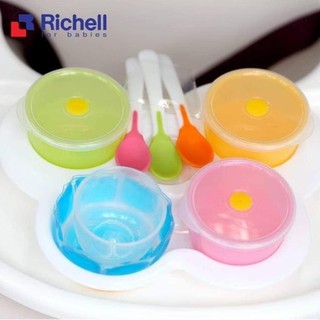 Bộ dụng cụ ăn dặm khởi đầu Richell