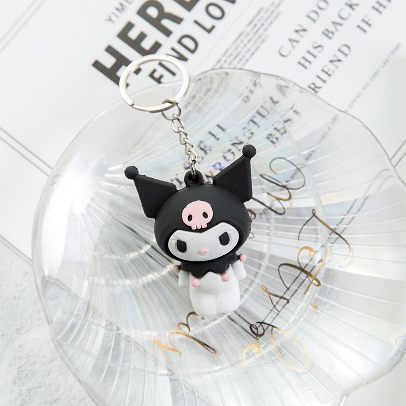 Móc Khóa Hình Búp Bê Kuromi Dễ Thương
