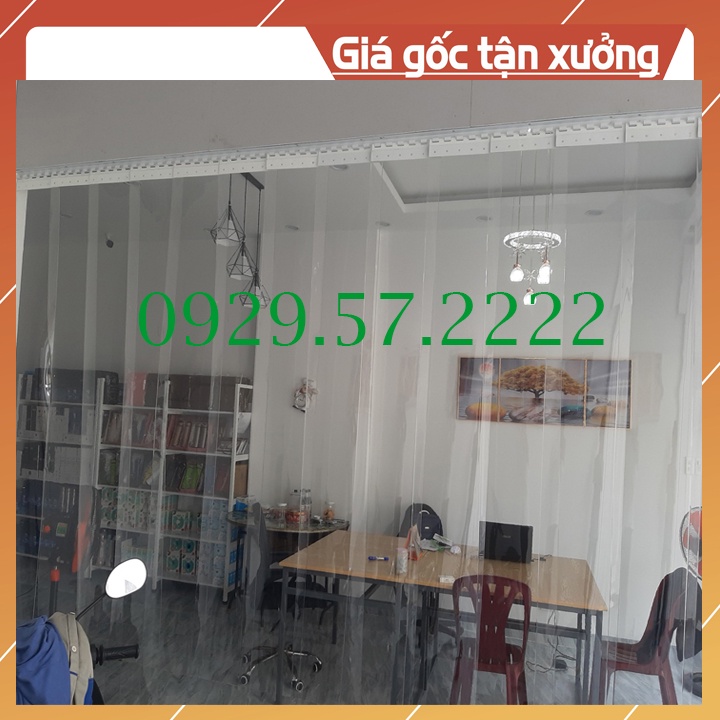 Thanh treo rèm nhựa PVC | Thanh treo rèm chuyên dụng | Thanh sắt sơn treo rèm PVC