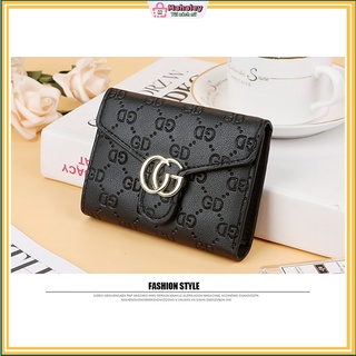 Ví nữ mini,Siêu mỏng, chất lượng cao PU, logo kim loại CG, in GD, nhiều khe thẻ, nhiều ngăn,chất lượng tốt,giá rẻ QB12