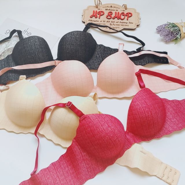 XẢ KHO Áo đúc kẻ nâng ngực, áo ngực bàn tay C003