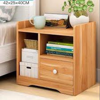 Kệ Tủ Đầu Giường, Tab Đâù Giường Chất Liệu Gỗ MDF Siêu Chống Thấm, Tiện Dụng Cho Căn Ph42x25x40cm