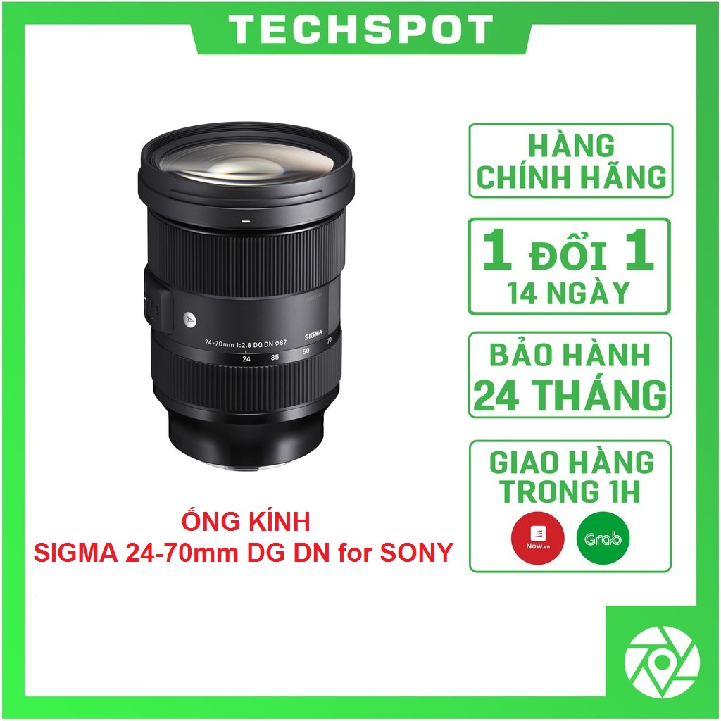 (Tặng 1 năm bảo hành) Ống kính Sigma 2470mm f/2.8 DG DN Art Lens for Sony E