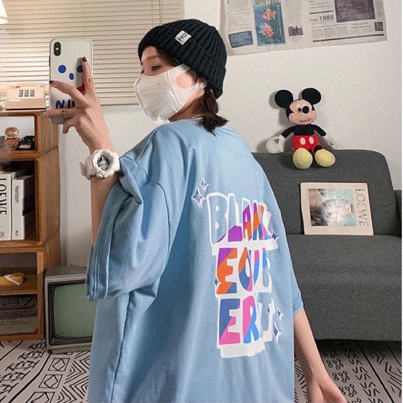 Áo đôi nam nữ 💥FREESHIP💥Họa tiết Chữ form rộng cực hot hit [thun cap]