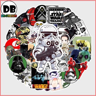 [Set 50 Cái] Sticker phong cách Star Wars đẹp dán trang trí laptop, mũ nón bảo hiểm, vali, xe tay ga, ván trượt - DB.057