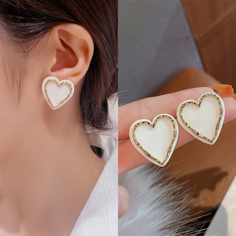 925 Silver Ear Stud Stylish Fashion Stud Earrings Hypoallergenic Earrings Pierced Christmas Gift for Women Girls