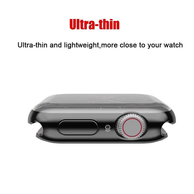 Ốp Tpu Mềm Trong Suốt Bảo Vệ Màn Hình 360 Độ Cho Apple Watch 6 Se 5 4 3 2 1 42mm 38mm Iwatch 4 3 44mm 40mm