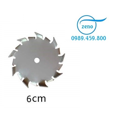 Cánh khuấy đĩa 6cm inox 304