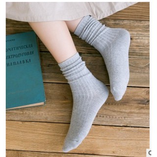 Tất vintage cao cổ