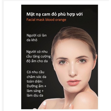 Mặt nạ dưỡng trắng da cấp ẩm Blood Orange