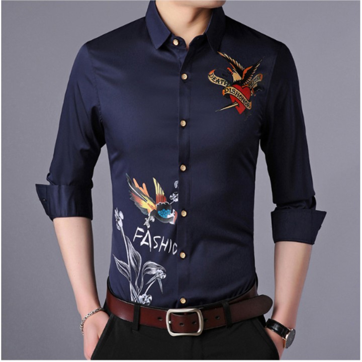 (TRỢ GIÁ) Áo Sơ Mi Nam Dài Tay Thời Trang - Phong Cách Trẻ Trung Nam Tính | BigBuy360 - bigbuy360.vn