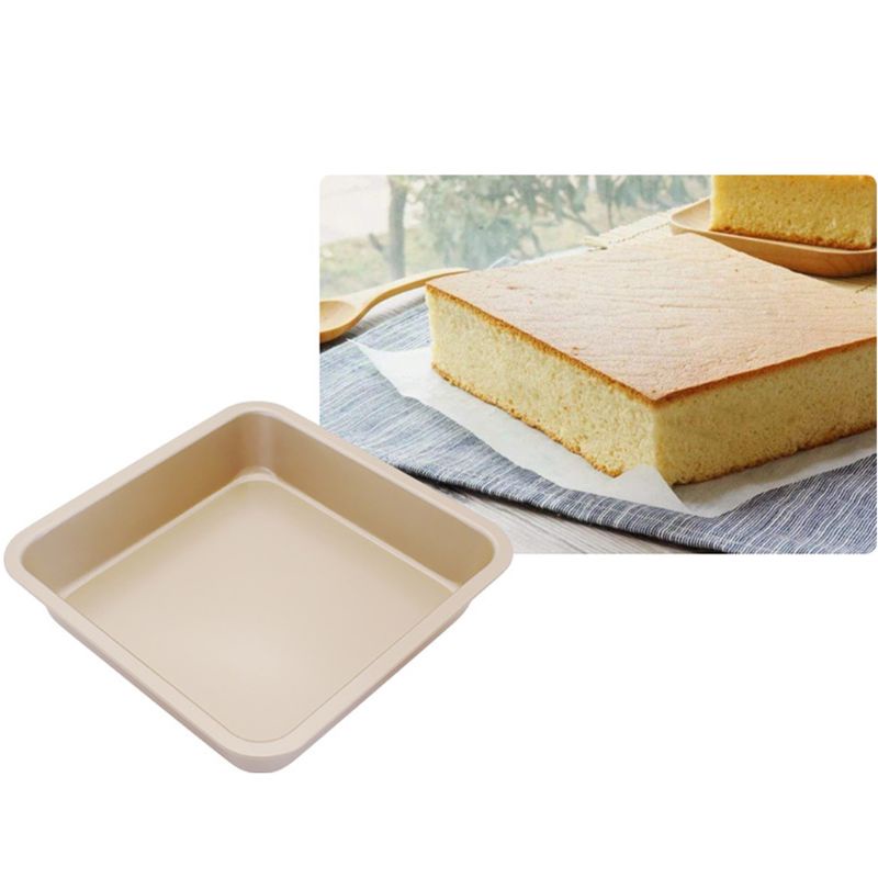 Khay Nướng Bánh 9 &quot;Chống Dính Hình Vuông Tiện Dụng