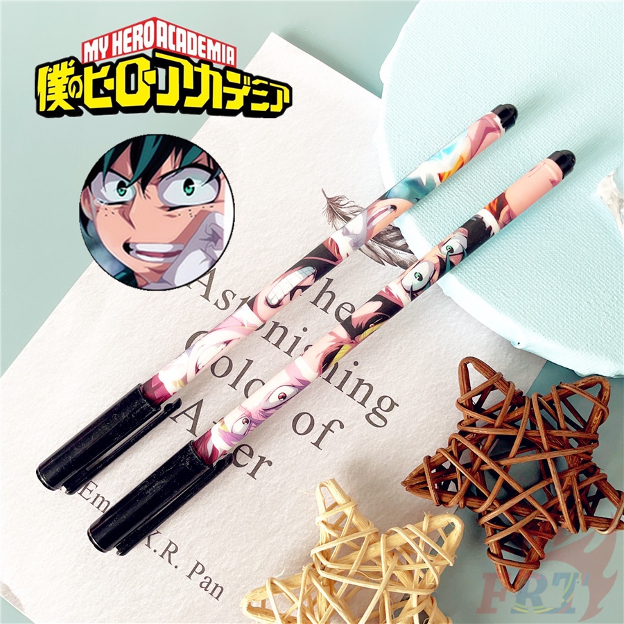 ❀ Bút Bi Q-2 Hình My Hero Academia Độc Đáo ❀ 1 Cây Bút Mực Gel Họa Tiết Anime Dùng Cho Văn Phòng Trường Học