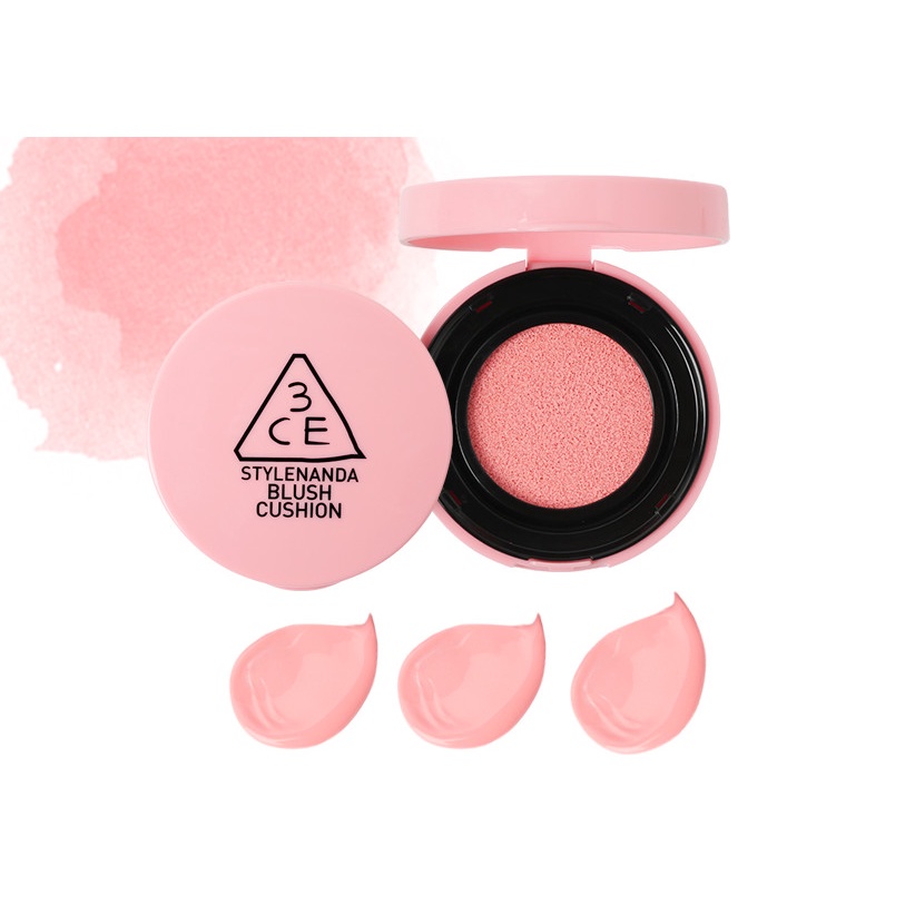 Má Hồng 3CE BLUSH CUSHION #PINK
