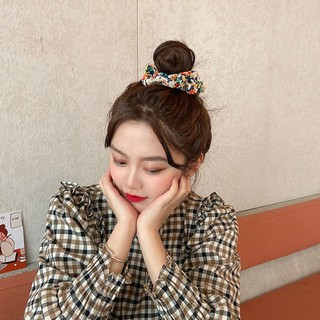 Dây cột tóc Họa tiết Hoa Lá Chào hè