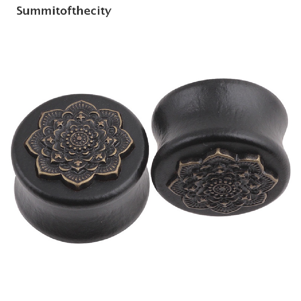 Khuyên Nong Tai Bằng Gỗ Hình Hoa Thời Trang