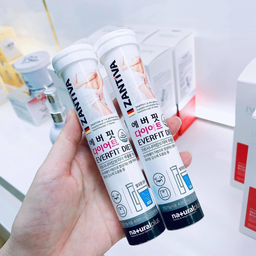 ZANTIVA VIÊN SỦI THẢI MỠ GIẢM CÂN HÀN QUỐC - Evefit Diet &amp; Collagen C