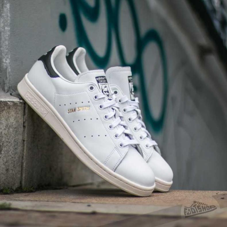 [Chính Hãng] Giày Adidas Stan Smith trắng, gót đen, lưỡi gà mỏng [ Full box ] . 2020 new . 2020 ️🥇 New ✔️ 2020 new . 👟