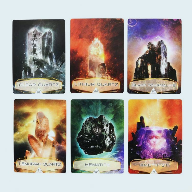 Crystal Spirits Oracle Bộ Bài Tarot 58 Lá Chất Lượng Cao