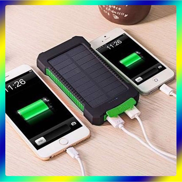 sạc pin dự phòng  năng lượng mặt trời 20000mah chính hãng ecoking,{TẶNG KÈM 1 QUÀ },chống nước tuyệt đối có laban,sạc N