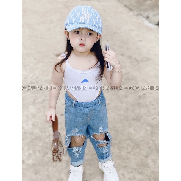 Mũ bò ny siêu chất cho bé 2022