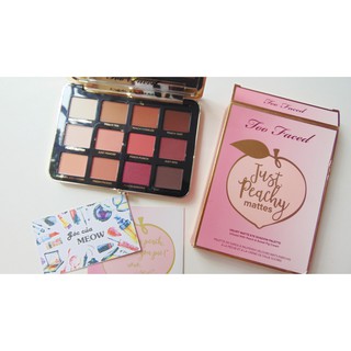 Phấn mắt Too Faced Just Peachy Velvet Matte